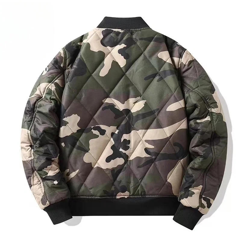 Mens Reversible Bomber Jacket Fashionable Hot Sale High Quality Winter puffer jacket_voghion.com
