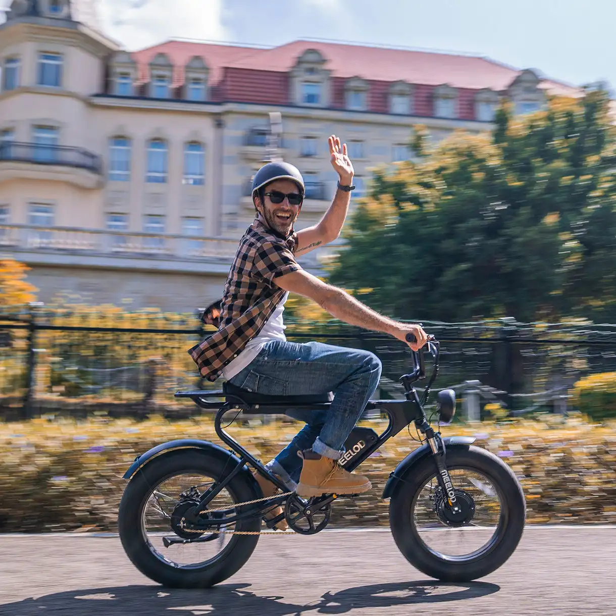 MEELOD DK200DM Electric Mountain Bike New Release with Dual 750W Motors 960Wh Battery IP65 Waterproof 50-80 Miles Range