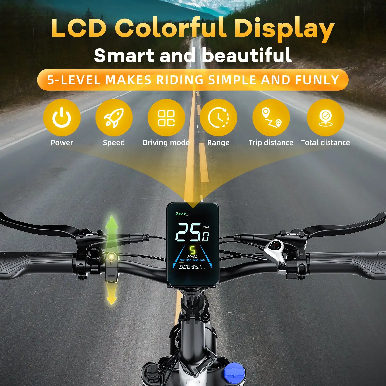 F6 Folding ebike，250W 45N.M Motor, 25Ah large Battery