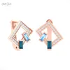 Rainbow Moonstone & London Blue Topaz