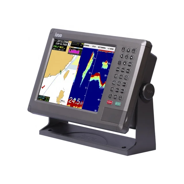 Marine Gps Chart Plotter + Class B Ais Transponder + Fish Finder