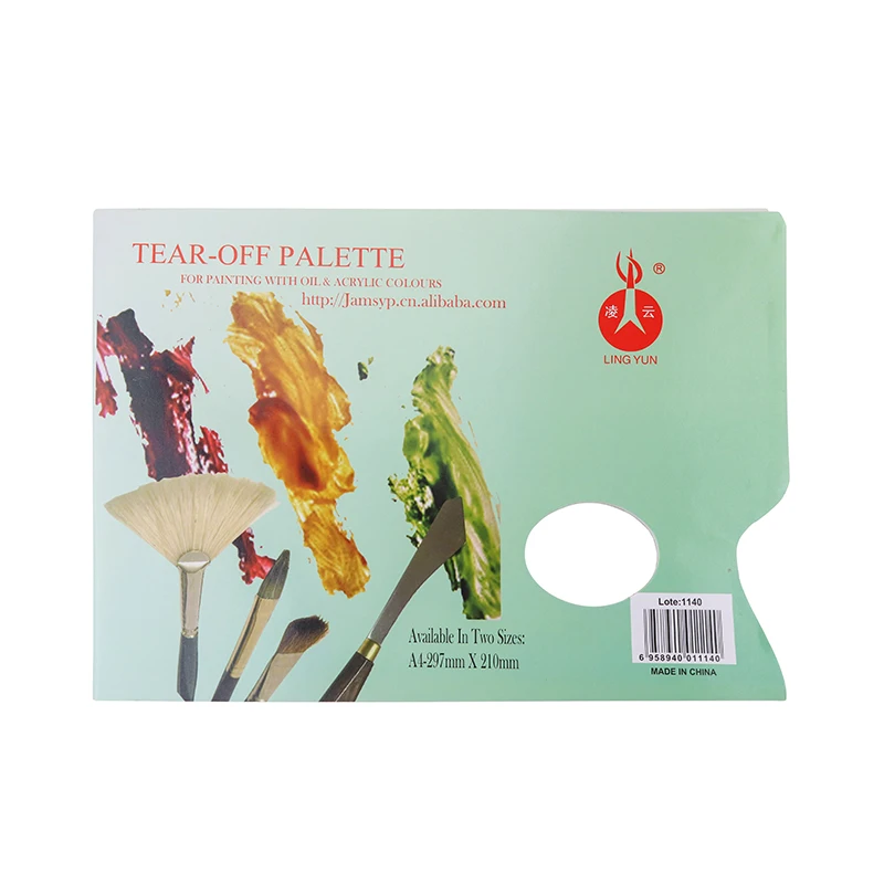 Disposable Paper Palette 30 Sheets Tear Off Paint Palette For - View #8