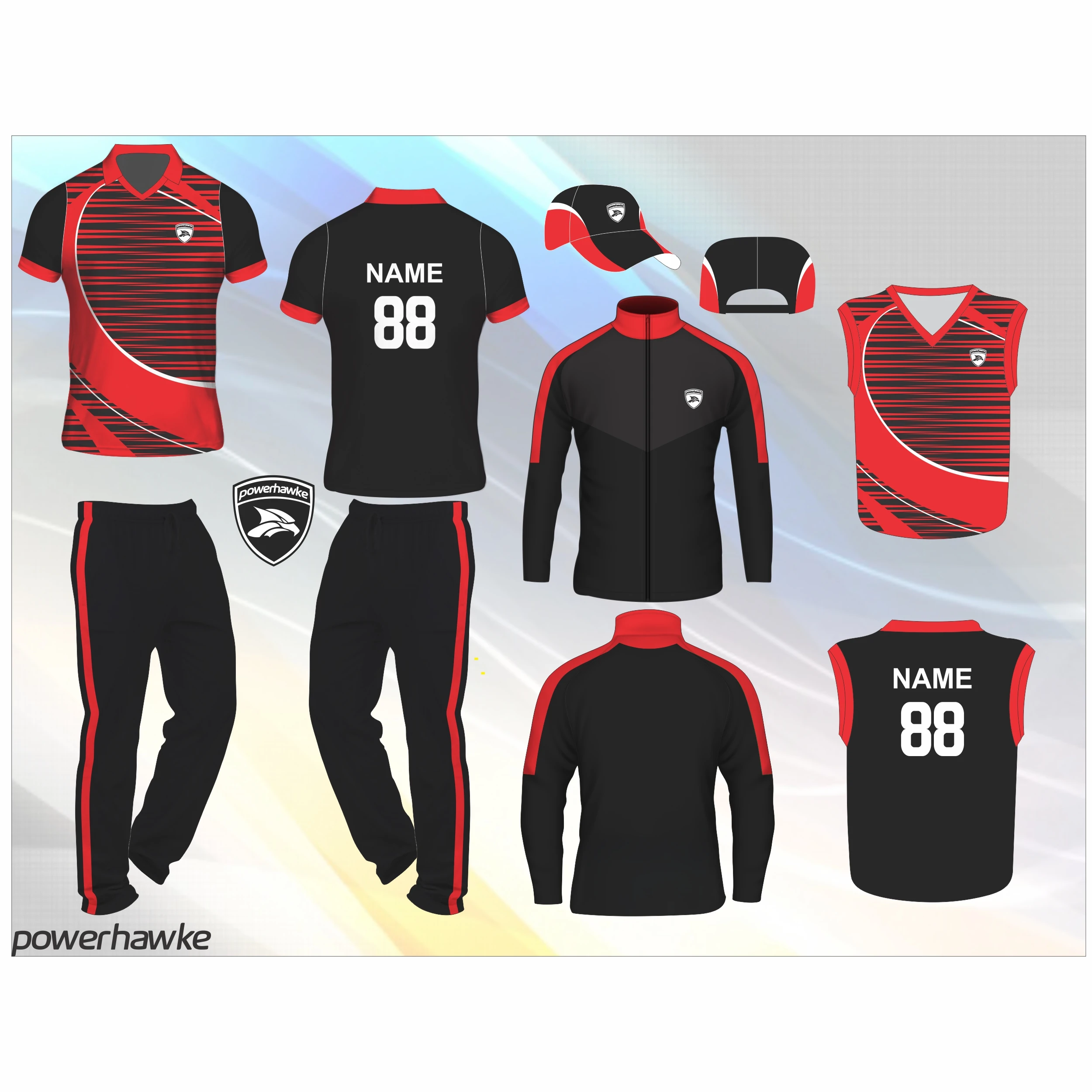 Sublimated Cricket Shirt and Trousers A2HSUBCRC008  A2H Consulting
