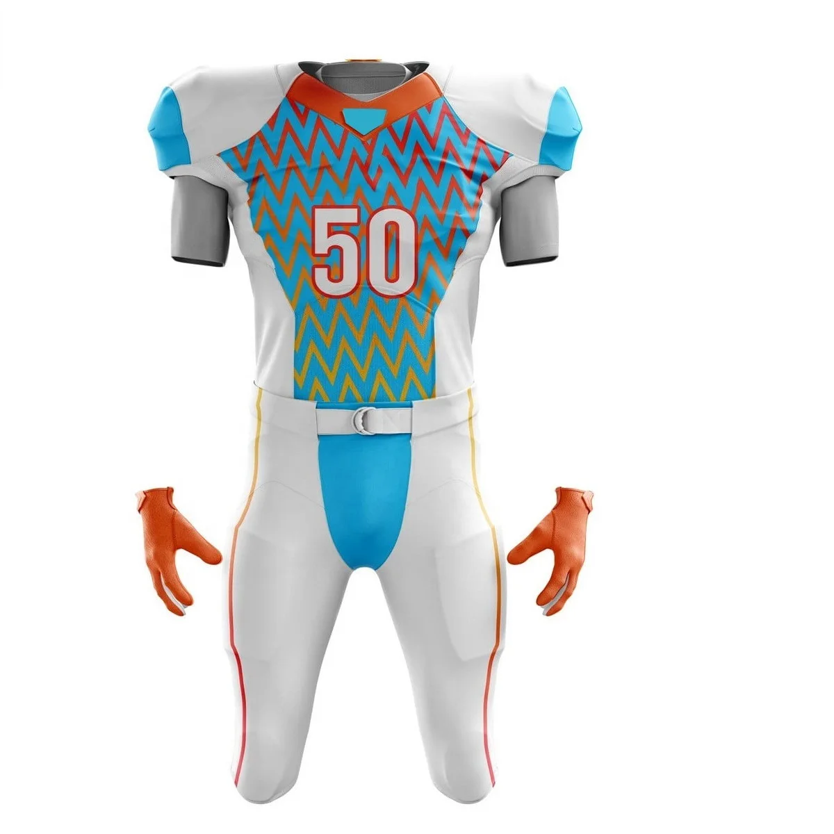 Source New arrival youth football jersey sets customized full sublimation  American football uniforms on m.