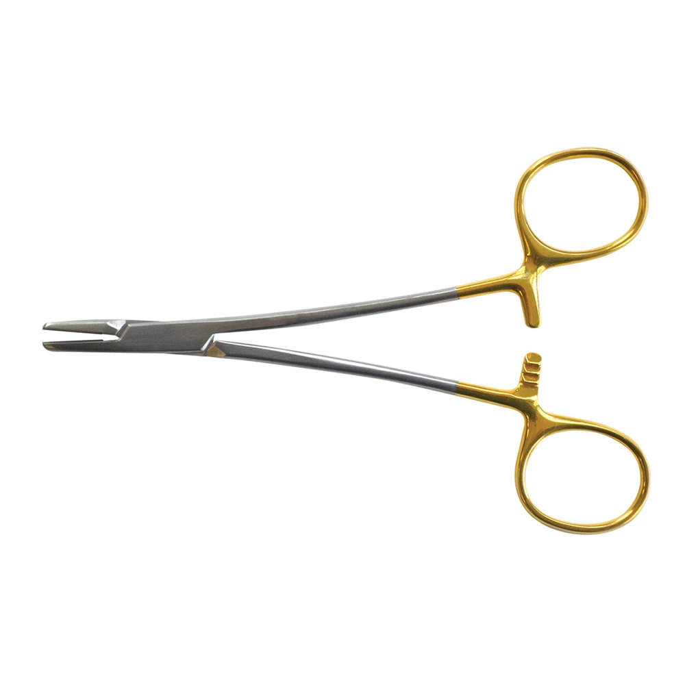 Mayo Hegar Needle Holder With Tungsten Carbide Straight Surgical Dental