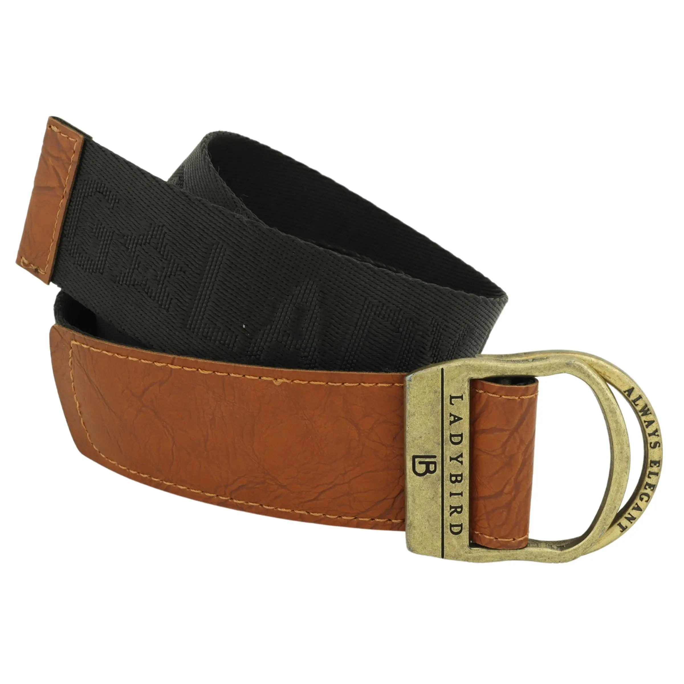 Custom Elastic Fabric Belts for Women and Men with Custom Belt Buckle