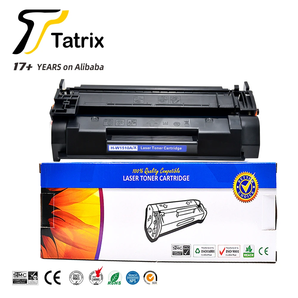 Tatrix Premium 151a Toner 151x W1510a W1510x Compatible Laser Black Toner Cartridge For Hp 