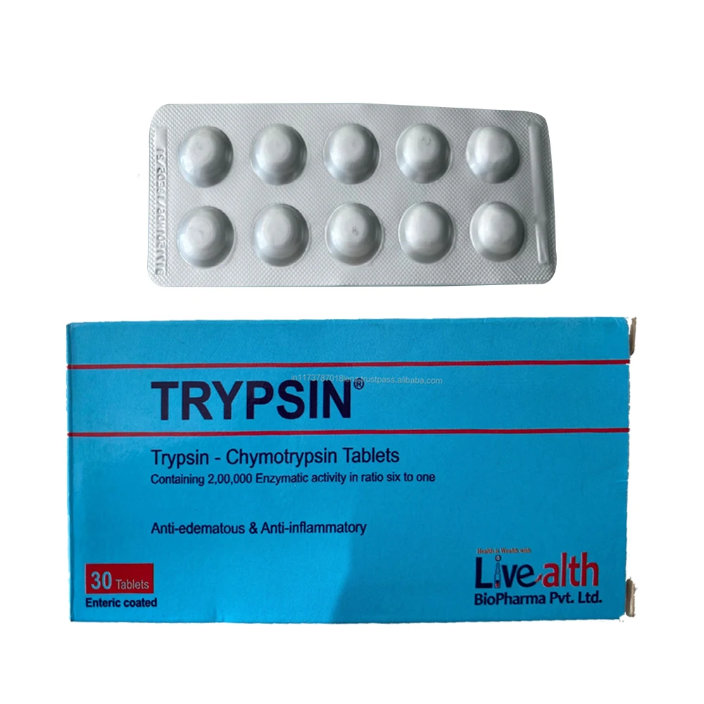 trypsin دواء