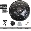 10 Note Black Mandala
