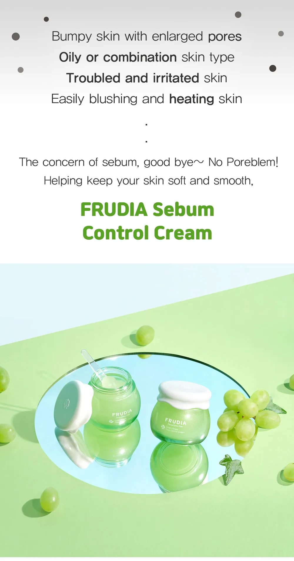 Korea Made Fruit Cream For Healthy Skin Care Lightening Moisturizing
