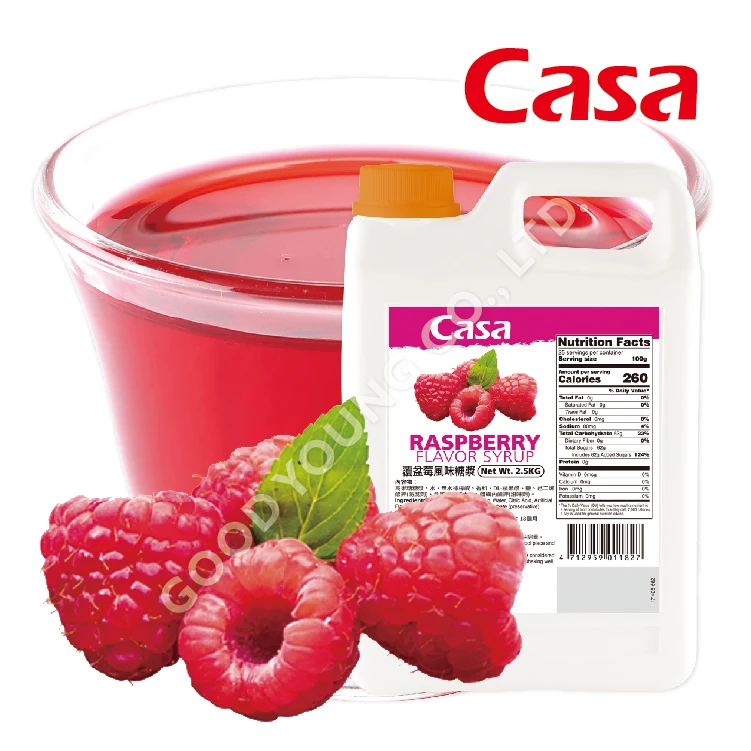 Хороший молодой чай пузырьковый ингредиенты для магазина чая Boba сироп с ароматом малины