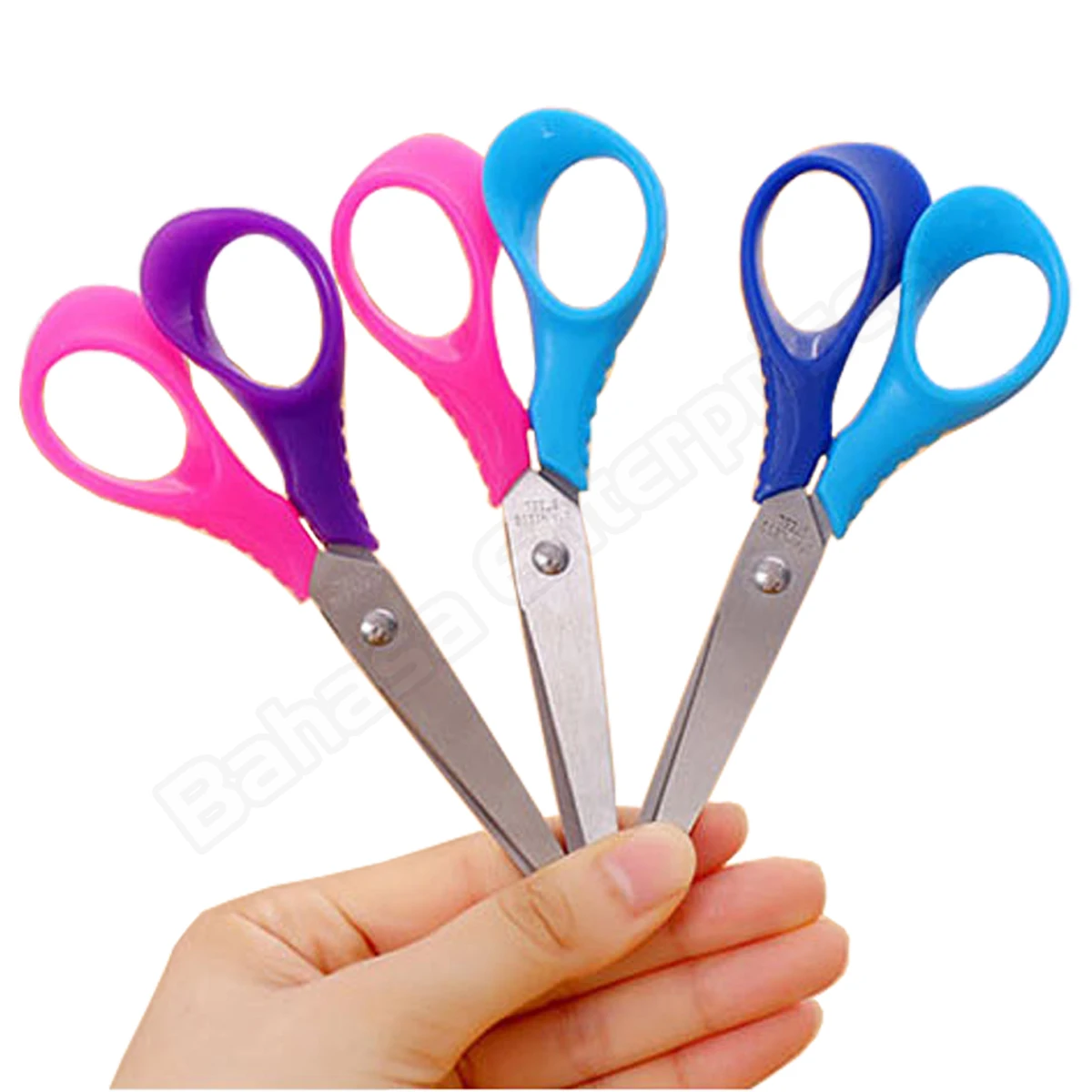 1pc Children's Safety Scissors, Stainless Steel Round Headed