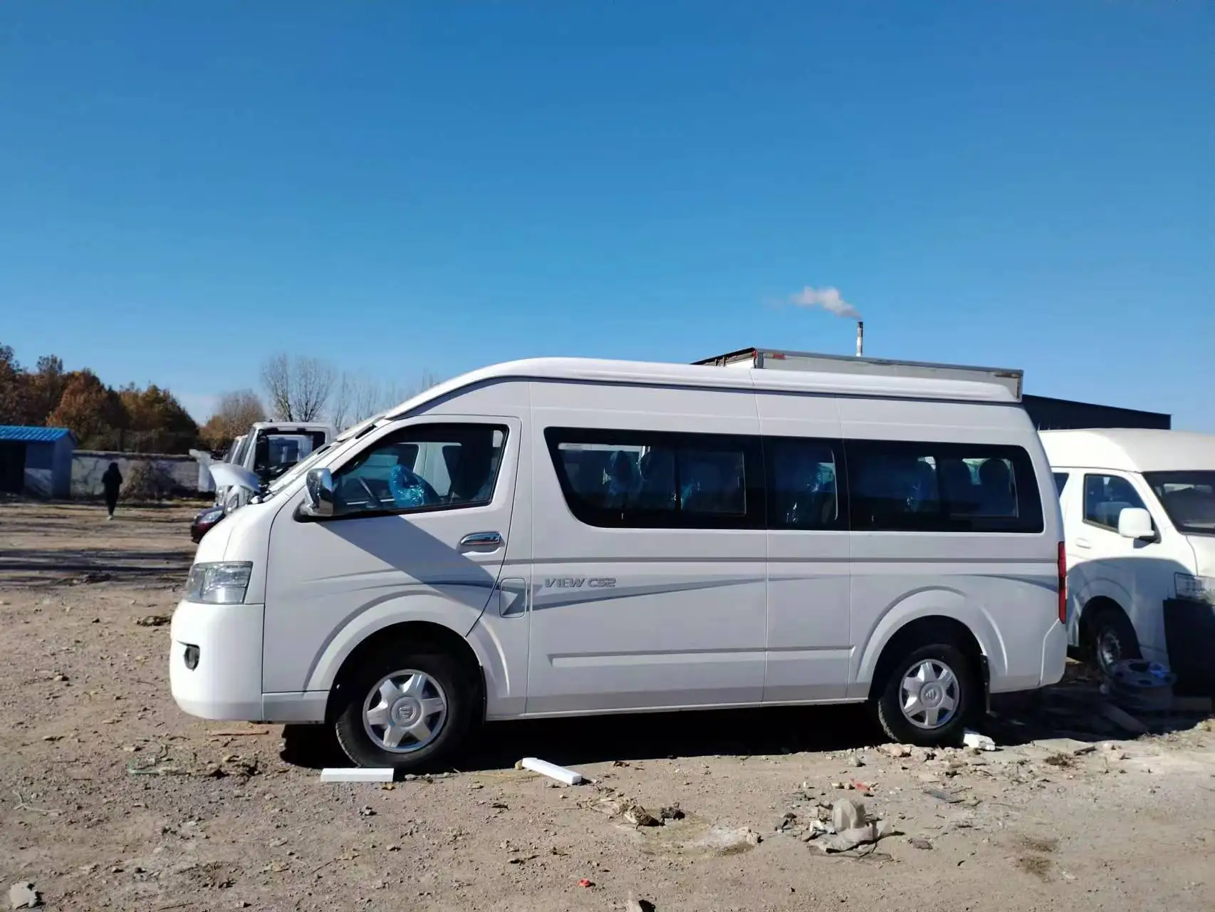 Well Refurbished Mini Bus Foton Hiace Van Diesel Engine 16 Seats Hiace Bus
