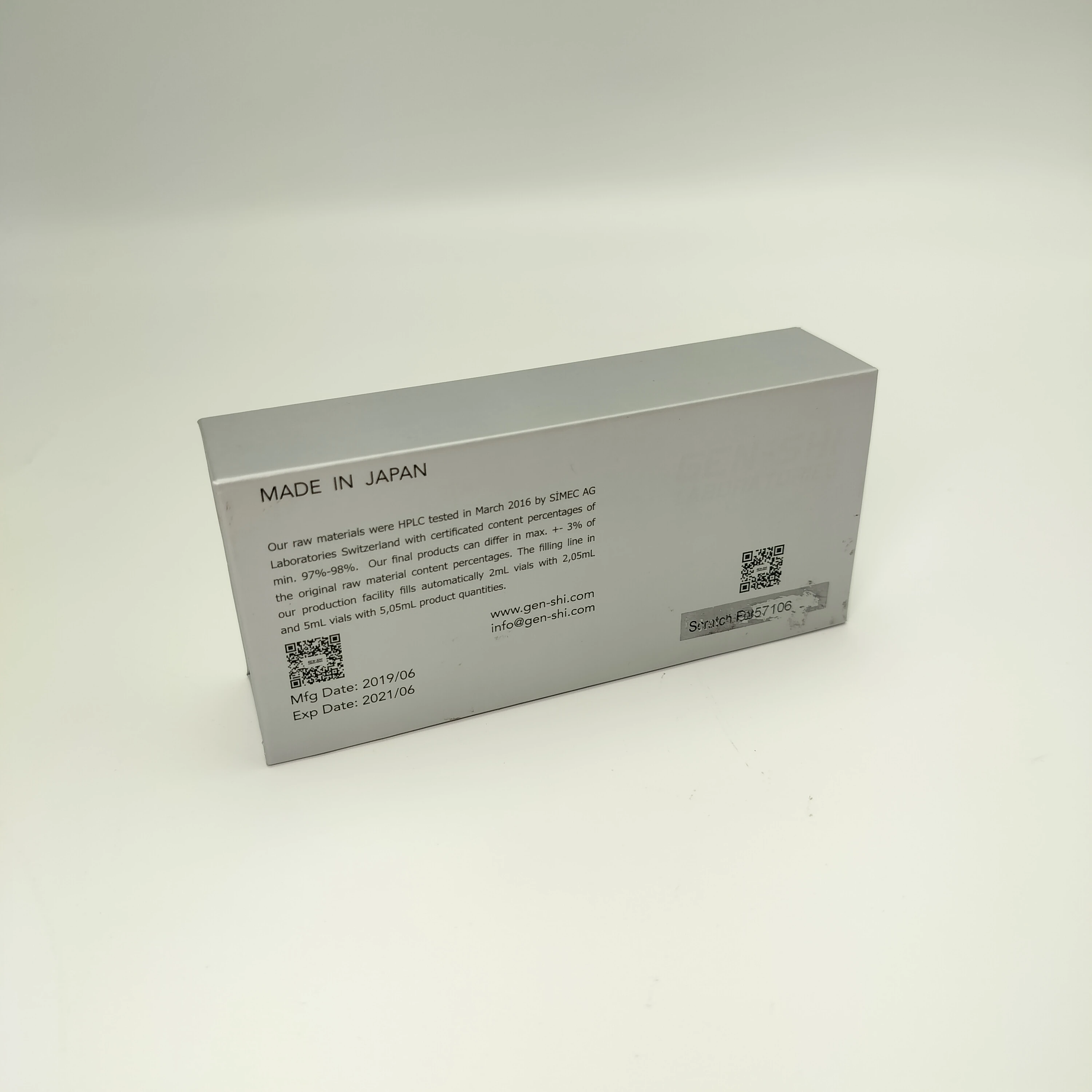 Custom Logo Design Recyclable UV Fluorescent Holographic Packaging Boxes