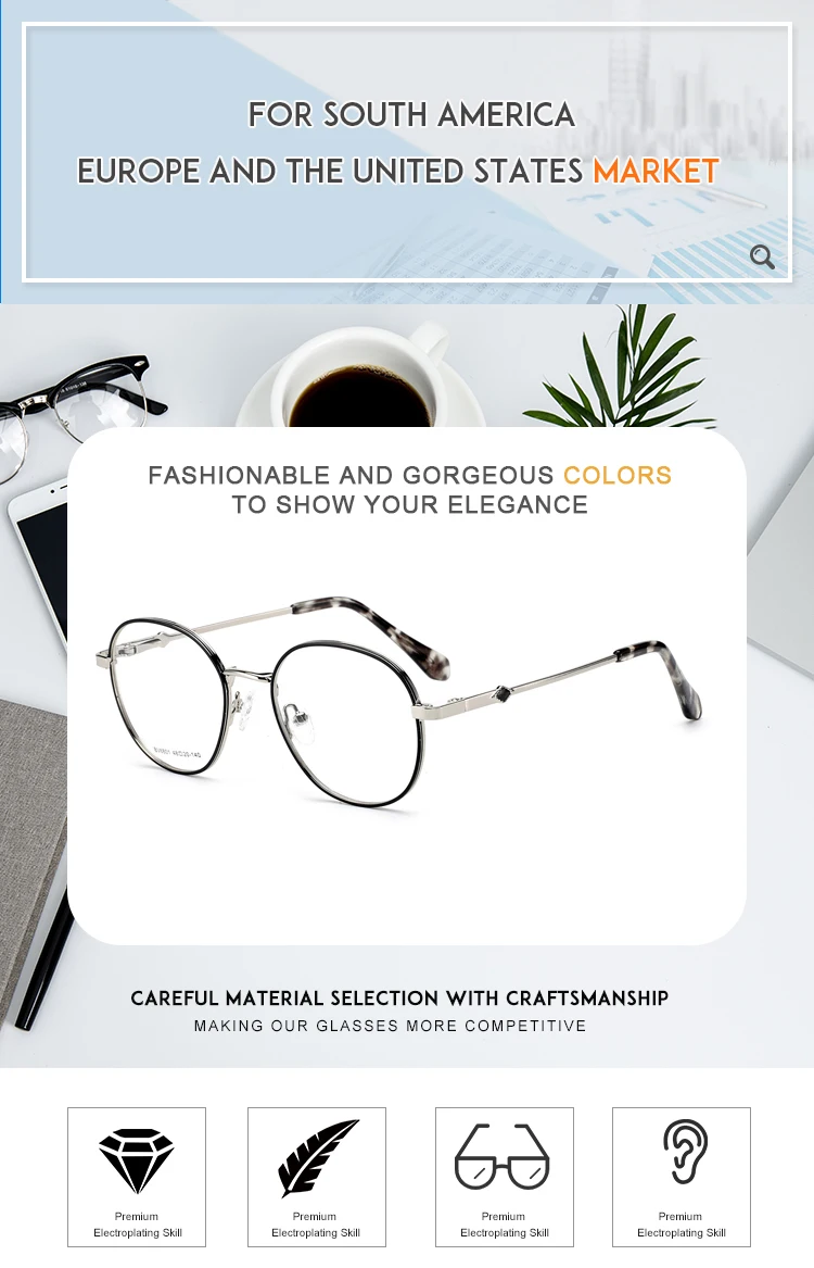 Eyewear Frame Optical Designer Eyeglass Frames For Women Fashion