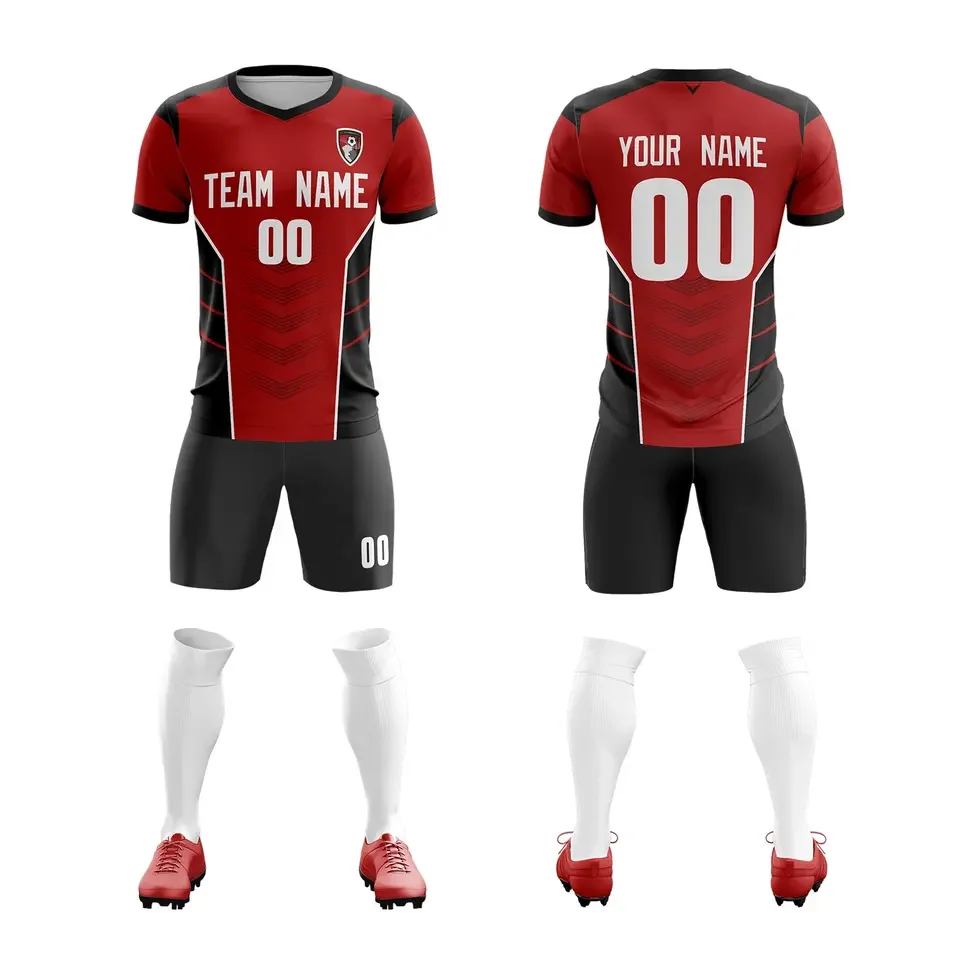 Customize Premium Football Uniform Sublimation Digital Print Soccer 