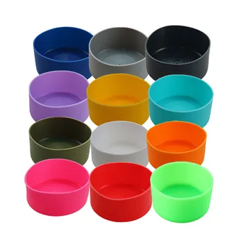 Upgrade Anti-Slip Bottom Silicone Boot Sleeve Cover Bumper for Direct Drinking Water Bottles for Boiling Water for Camping