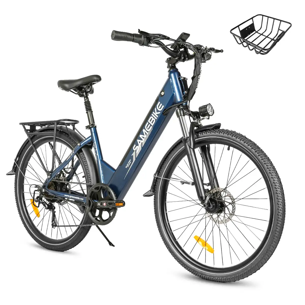 RS-A01 Pro-T Urban Elektrofahrrad, 500-W-Hinterradnabenmotor, 60-V-Akku, intelligentes elektronisches Citybike, Reichweite über 40 km