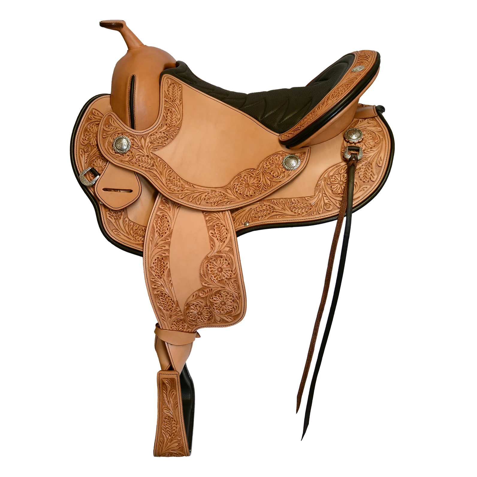 Professional Western Style Horse Racing Saddles Durable High Quality