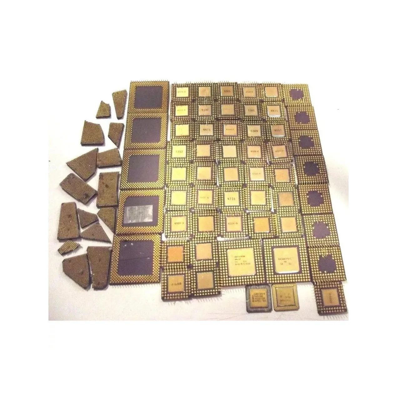 Wholesale Price Ceramic Cpu Scrap / Processors/ Chips Gold Recovery