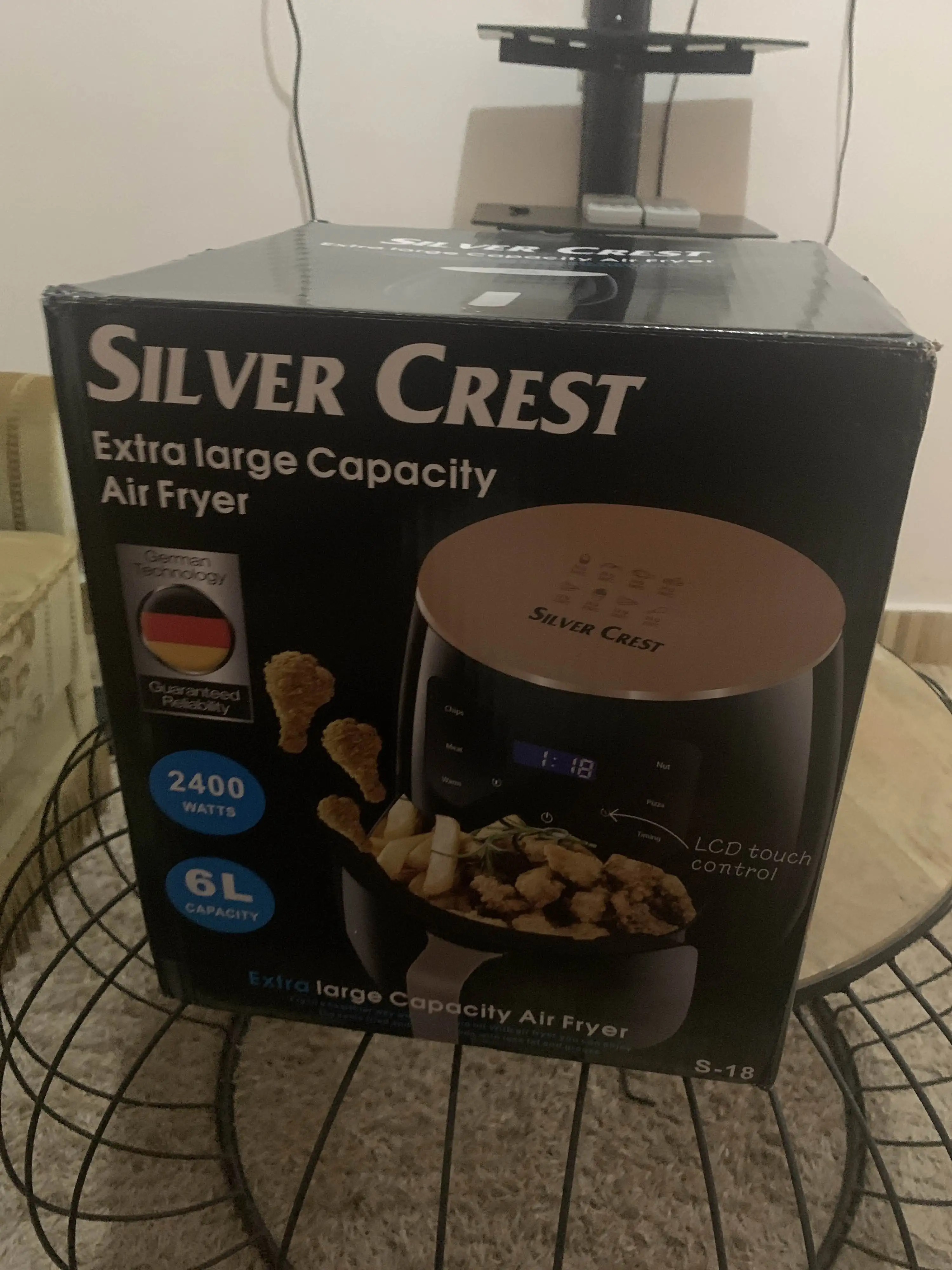 Food's New FAVE 🔥❤️ ALLcool Air Fryer 4.5 QT Airfryer Classi