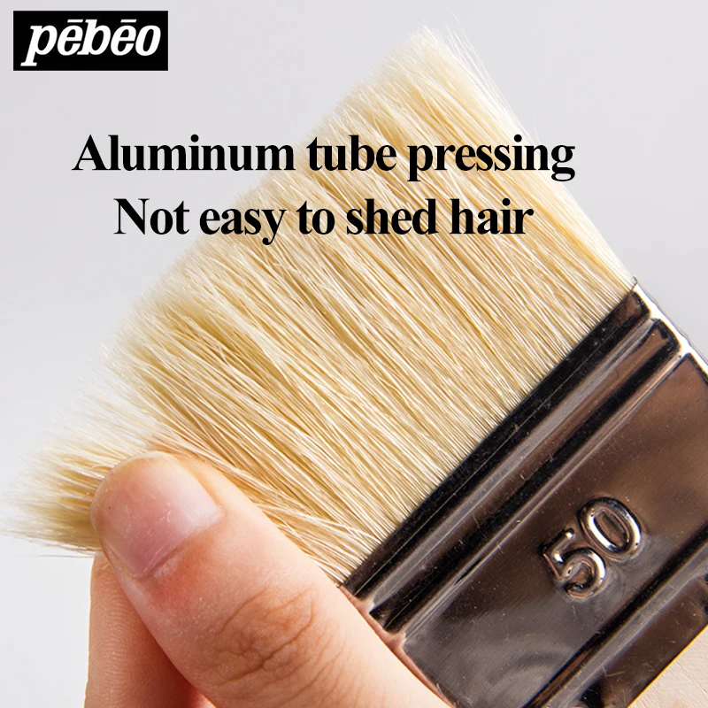 Pebeo 950650 2/3 шт зубные щетки с ворсинками из масляной краски кисти для обучения нанесению акрила гуашь Картина на холсте рукоделия