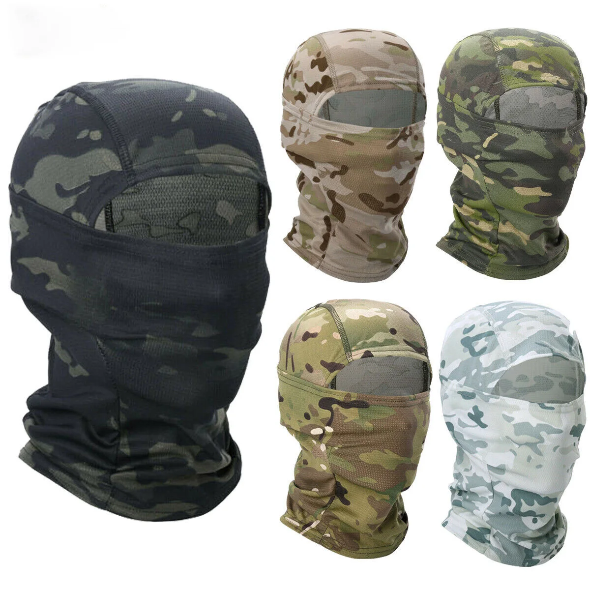 Wholesale Headgear Scarf Camouflage Full Face Tactical Outdoor Camo ...