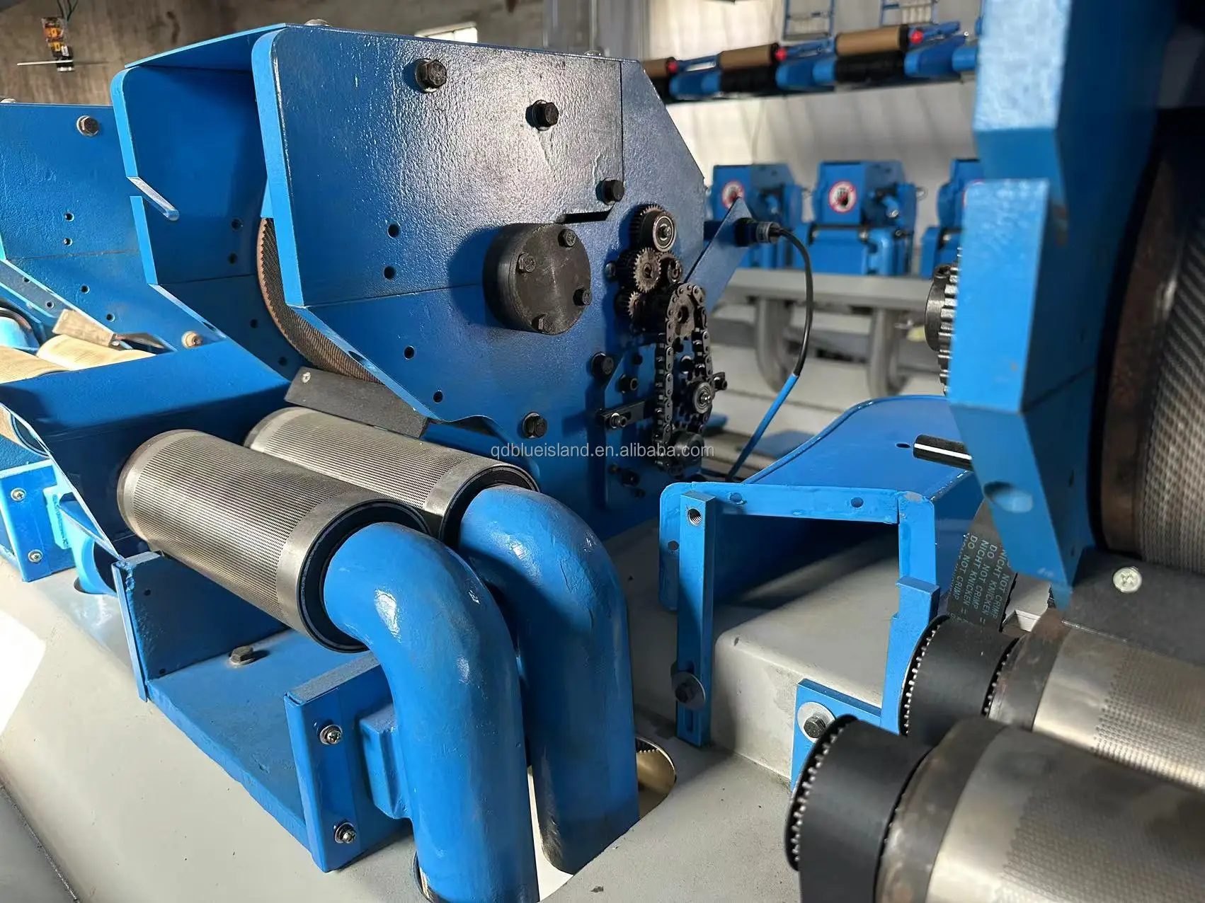 Textile DREF Friction Spinning Machine for Spinning Asbestos Carbon Fibres to Make Yarn for Filter Water System