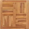 Madera de Teca Natural Bien Lijada