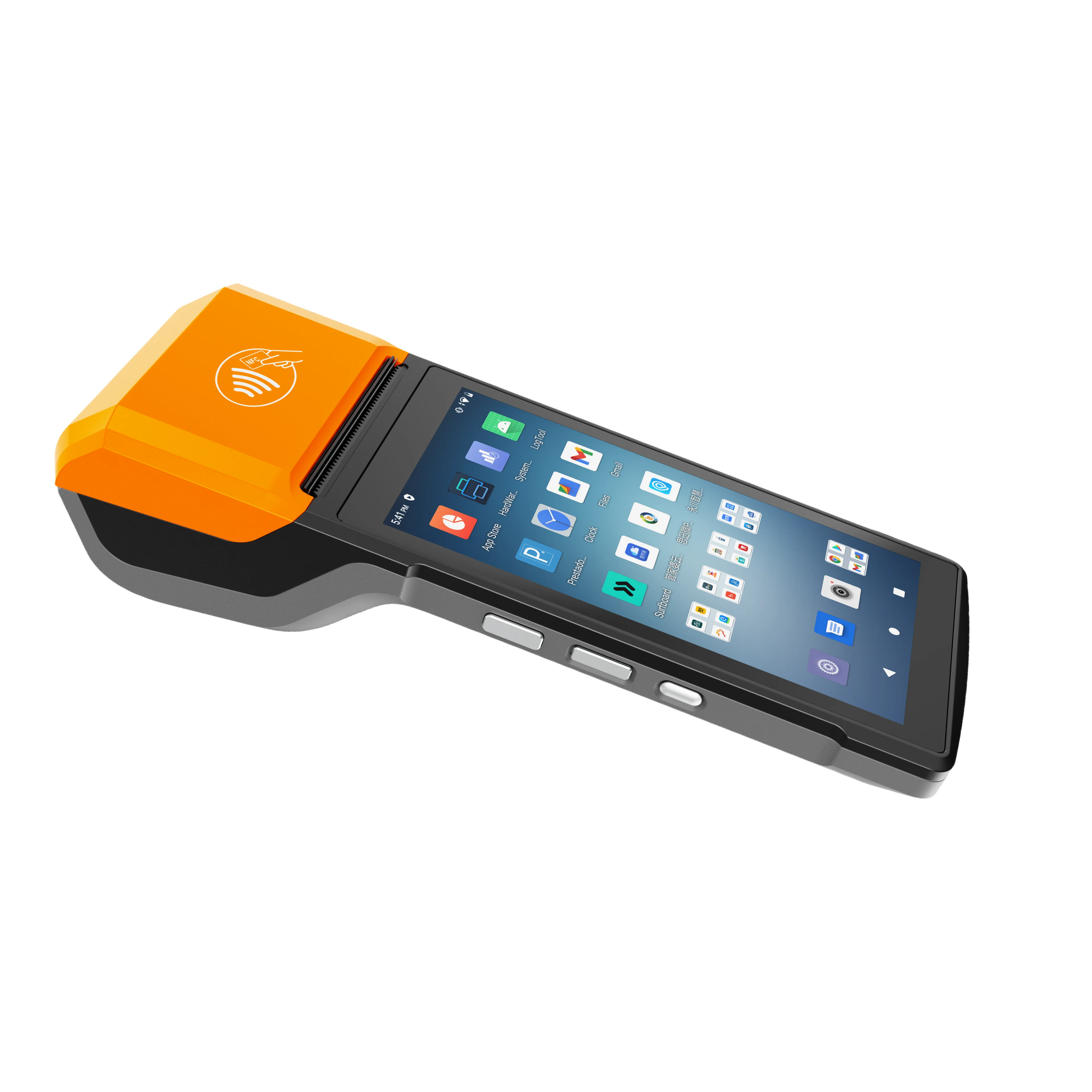 H10S Android 13 OS Touch Screen Handheld Point of Sale Pos Terminal Machine with Receipt Printer QR Barcode Scanner