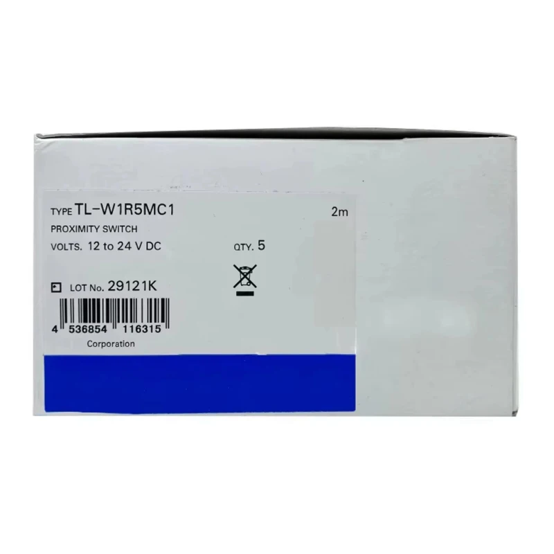 Nuovo sensore di prossimità originale Omron della serie TL-W1R5MC1. Grazie alle dimensioni compatte, all'induzione sensibile e alle prestazioni stabili anti-interferenza, è principalmente utilizzato per il rilevamento di oggetti metallici, la misurazione della distanza e la retroazione del segnale nelle macchine per l’automazione industriale.