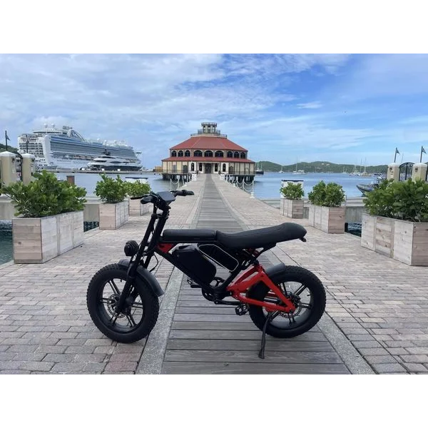 Nexusrider ThunderStrike Dual Motor Super Power Ebike Black Red 2000W 48V 22.4Ah