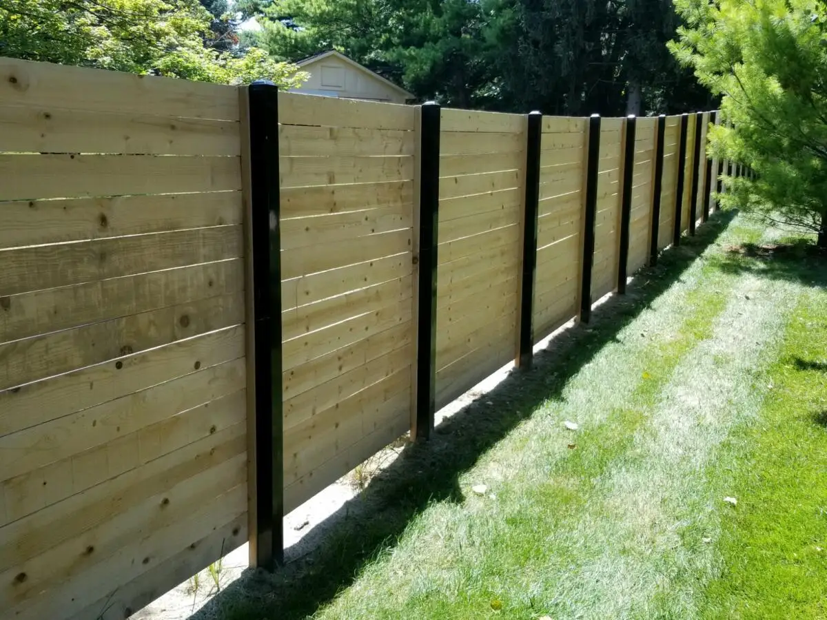 Wholesale Cheap Wooden Exterior Quality Wooden Fence For Garden Eco