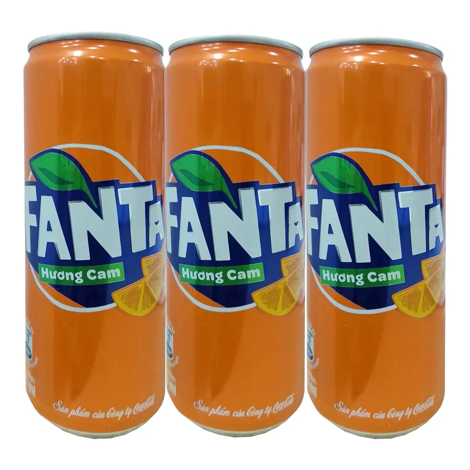 Fanta Orange Soft Drink 330ml Kaleng/coca Cola Fanta Orange - Buy Fanta ...