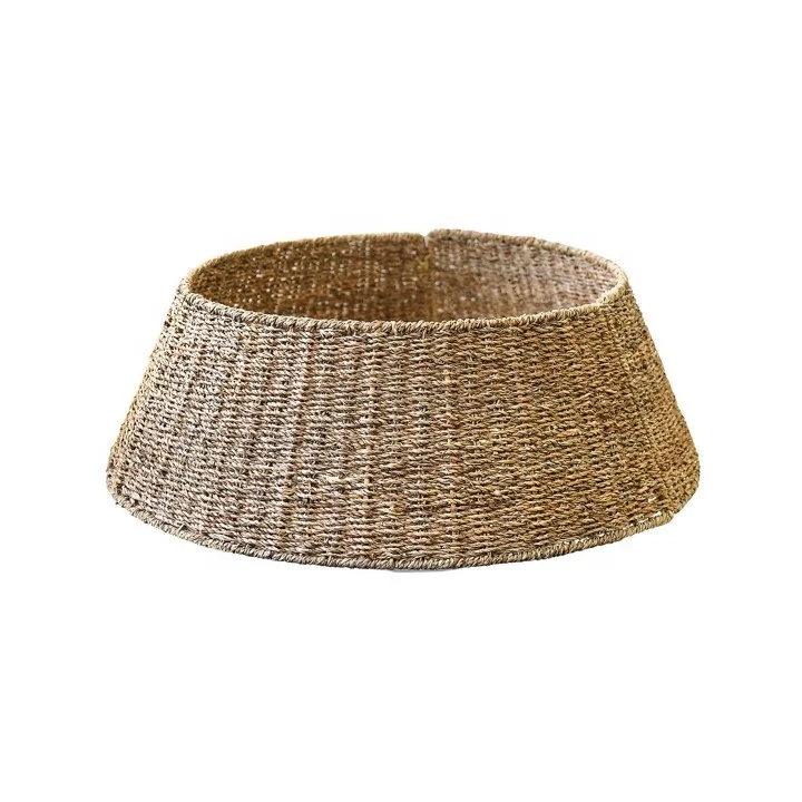 Manufacturer Christmas Home Decors Water Hyacinth Christmas Tree Collar