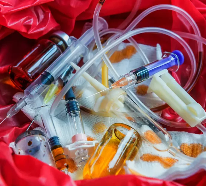 PVC MEDICAL TUBE GRADE SCRAP , PVC SCRAP , Hospital Waste PVC SCRAPS WHOLESALE