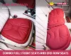 คอมโบฟูล (หน้าและหลัง) - สีแดงพลัม