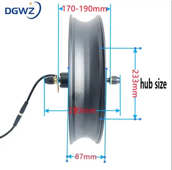 リアモーター 20x4.0 48v500w 20x4.0インチ ギア付き 48V 750W/1000W ファットタイヤ 後輪ハブ