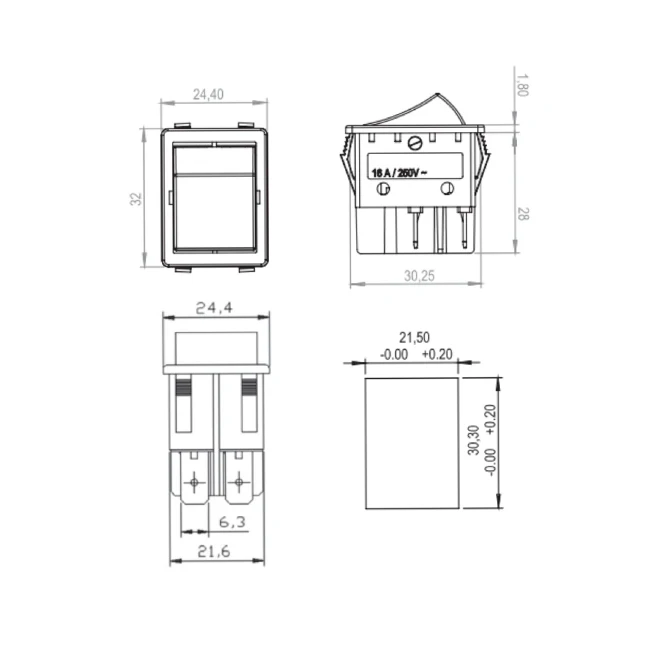 Широкоосвещенный переключатель передовые электрические компоненты оптовая продажа улучшит ваши проекты с помощью инновационных технологий