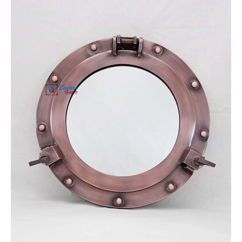 Maritime Antique Porthole Round Window Glass Nautical Boat Ship