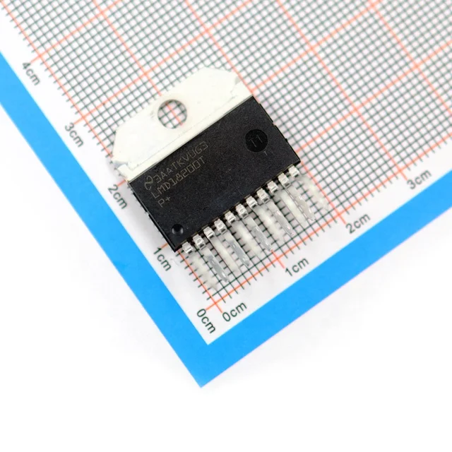 LMD18200T/NOPB Bipolar Motor Driver IC Chip H-Bridge 3A 55V for Motion Control Applications Through Hole TO-220-11