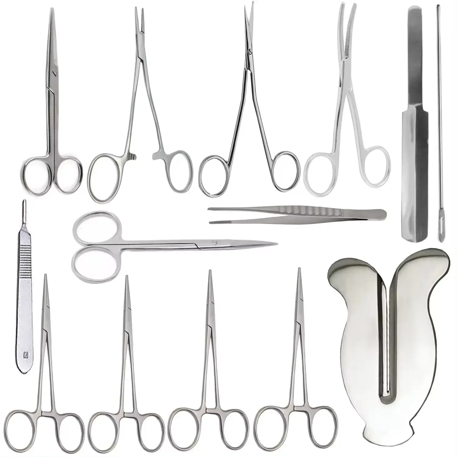 Circumcision Medium Set Basic Foreskin Male Surgery Major Gomco Kit Urology General Mogen Clamp Minor Surgical Instruments 14pcs