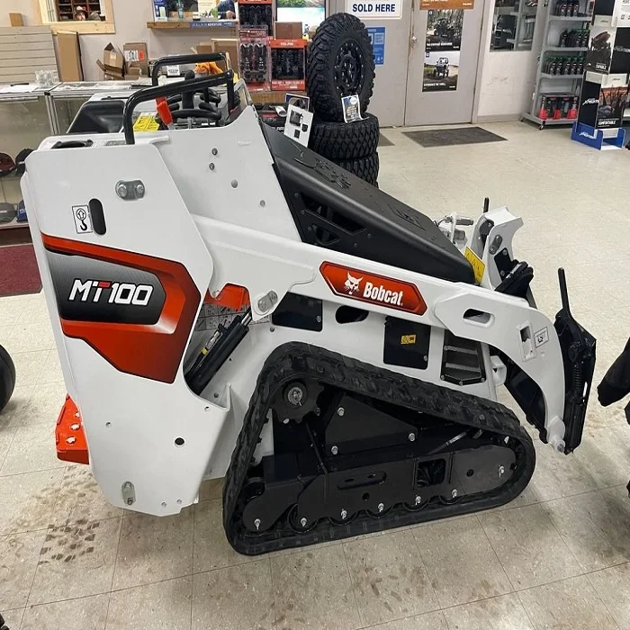 MT100 Mini Skid Steer Loader 1000kg 1410kg Bobcat With Tracks - Wholesale Bulk Orders Fast Shipping