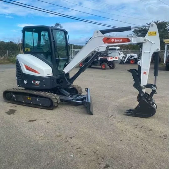 2023 Bobcat E35R2 Compact Excavator with Kubota Engine 3ton Operating Weight Gear Pump Motor-K