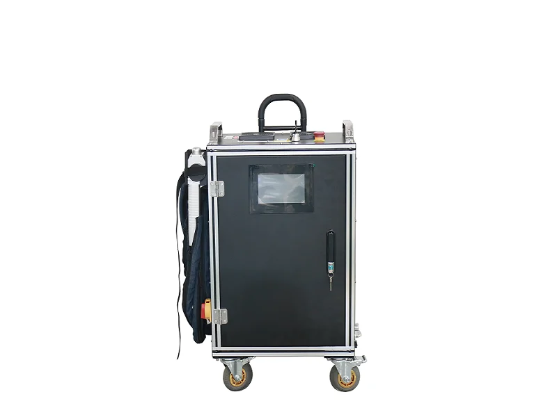 200w Luggage Type Laser Cleaning Machine Portable Laser Metal /stone