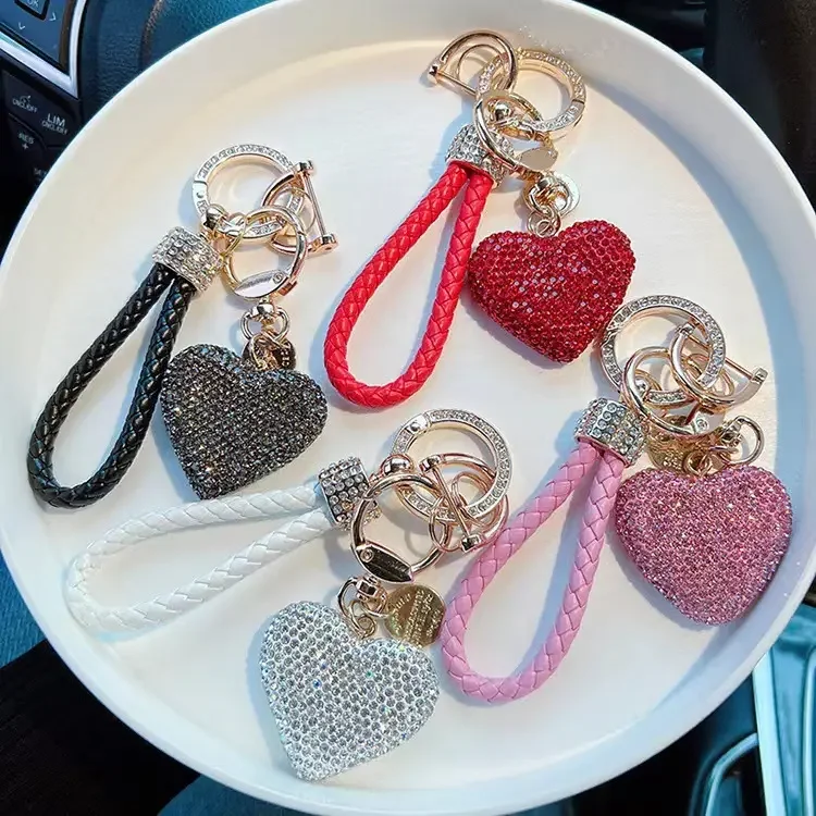 Heart Shape Heart Keychain For Car Bird Heart Shaped Keychain Alloy Key Chain Ring Bag Temu Germany