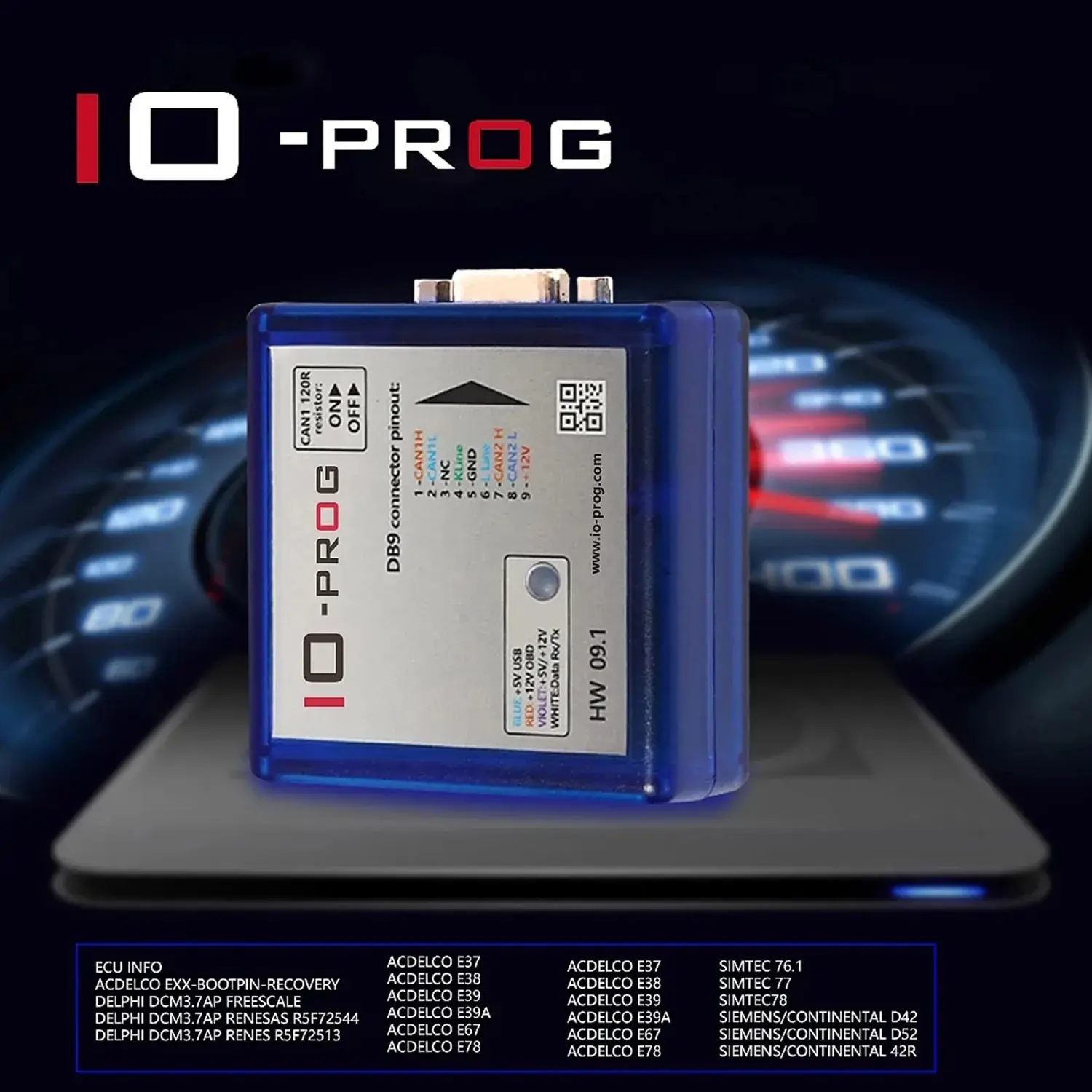 IO-PROG Full Terminal Programmer License Activation Tool GM/Opel Cars TCM BCM EPS Suitable PSA BSI IO Prog IOTerminal IOPROG