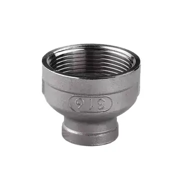 Pipe Fitting BSPT Thread Screw Stainless Steel SS 316 Reducing Socket