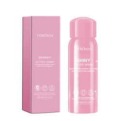 VERONNI 60 мл блестящий блеск спрей сверкающие мерцающие волосы для тела нежная блестящая пудра дополнительного блеска и