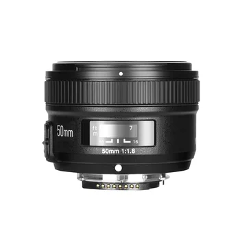 YONGNUO 50mm F1.8 Is Suitable for Canon EF Small Spittoon Large Aperture Automatic Fixed Focus Lens